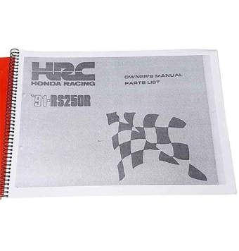 Manual Honda RS250 1991 NF5