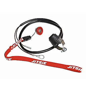 Kill Button with Magnetic Lanyard Red - Jitsie