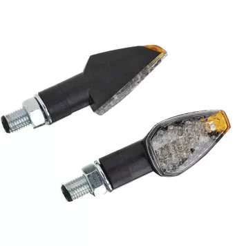 Puig Blinker Peak Schwarz 4491N Kurzer Arm Led zugelassen