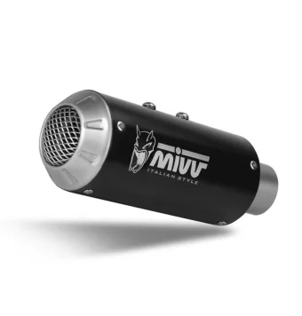 MIVV MK3 Exhaust Kawasaki Z900 A2 (35 KW/70 KW) 17-24 K.056.LM3B approved inox