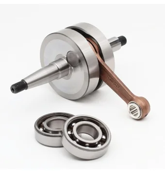 Italkit Minarelli AM6 Competition Crankshaft Ø20 Shaft with TN9 C4 Bearings