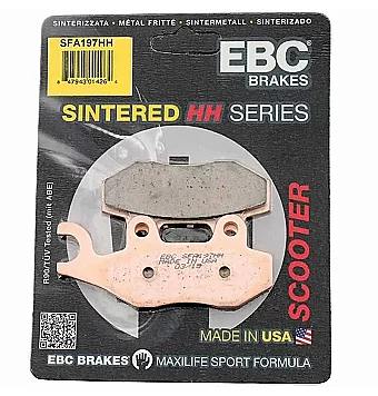 Pastiglie freno EBC SFA197HH sinterizzate