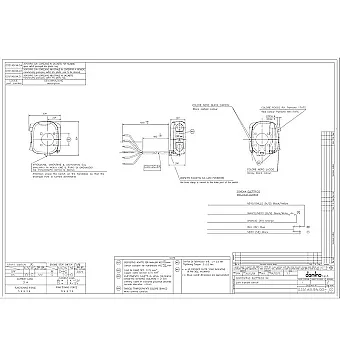 DOMINO ELETRIC SWITCH ON-ROAD 0351AB.9A view 2