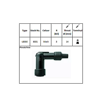 Spark plug pipe NGK LB05E